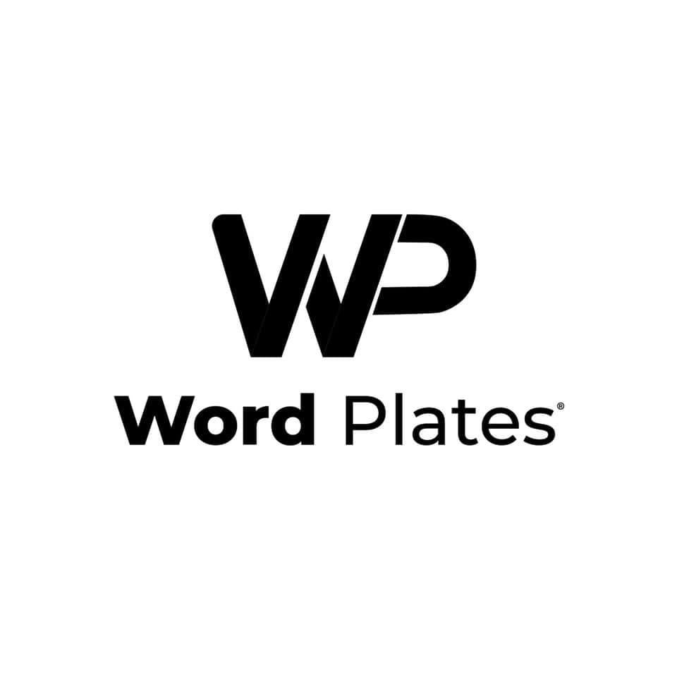 Word plates